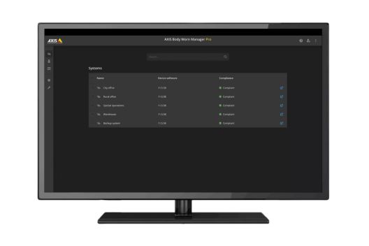 AXIS Body Worn Manager Pro,