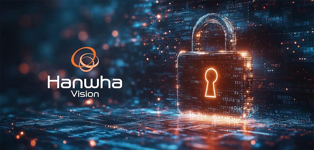 Hanwha Vision Engagement für Cybersicherheit 