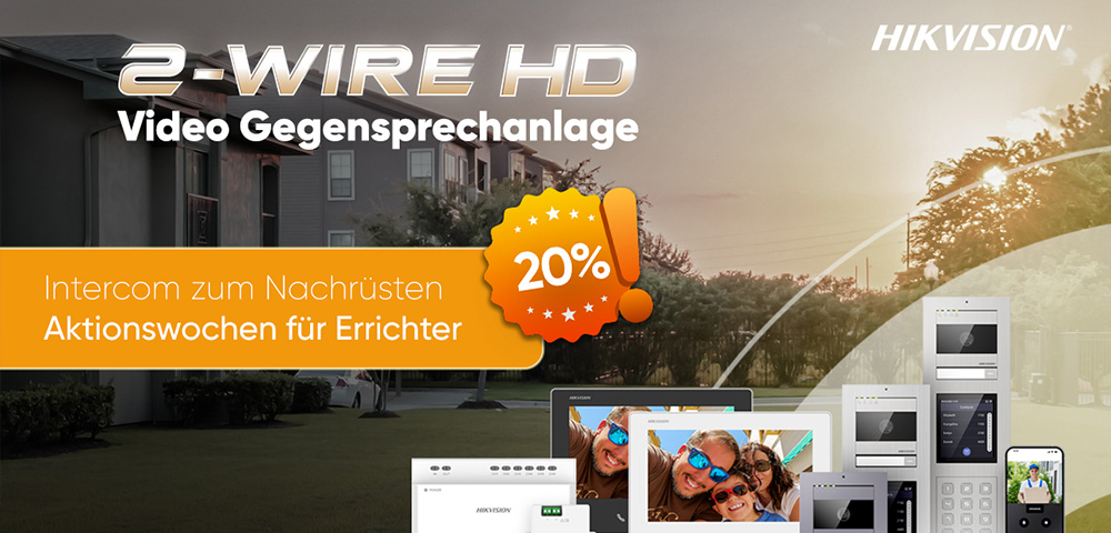 2 WIRE HD Gegensprechanlage